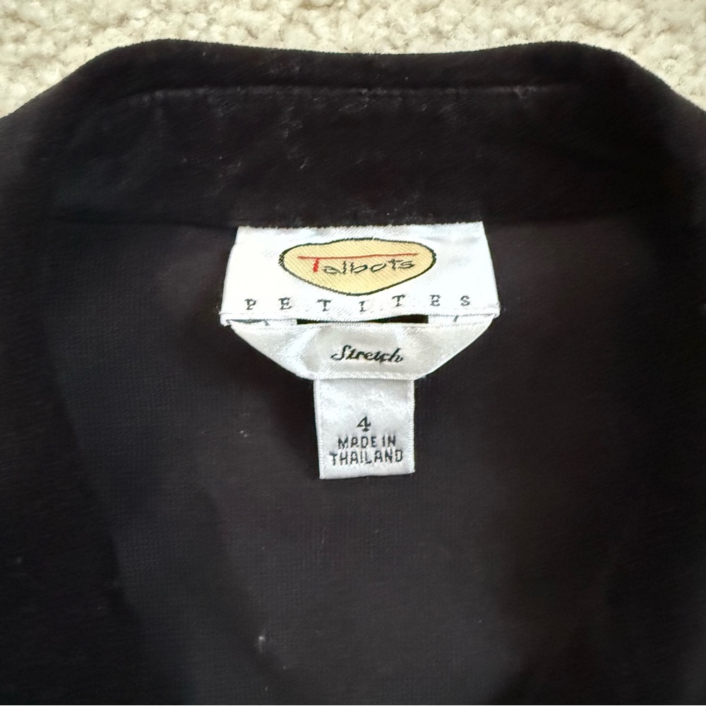 EUC Talbots velvet jacket - Picture 2 of 7